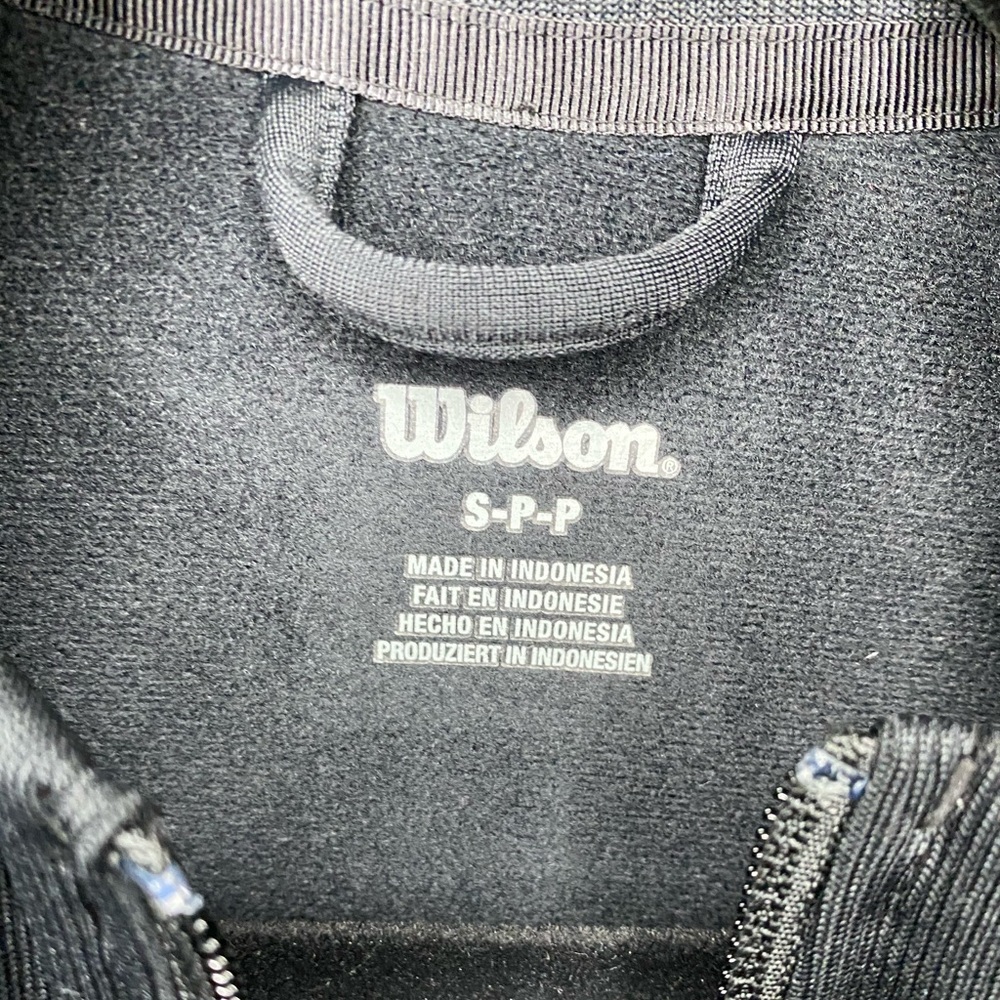 Wilson track jacket black - Picture 5 of 7